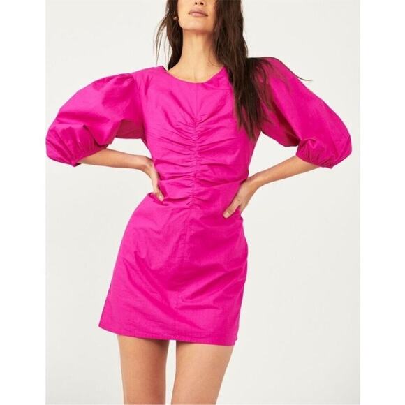 Free People Dresses & Skirts - Free People Hope Mini Dress in Fuchsia Fantastic